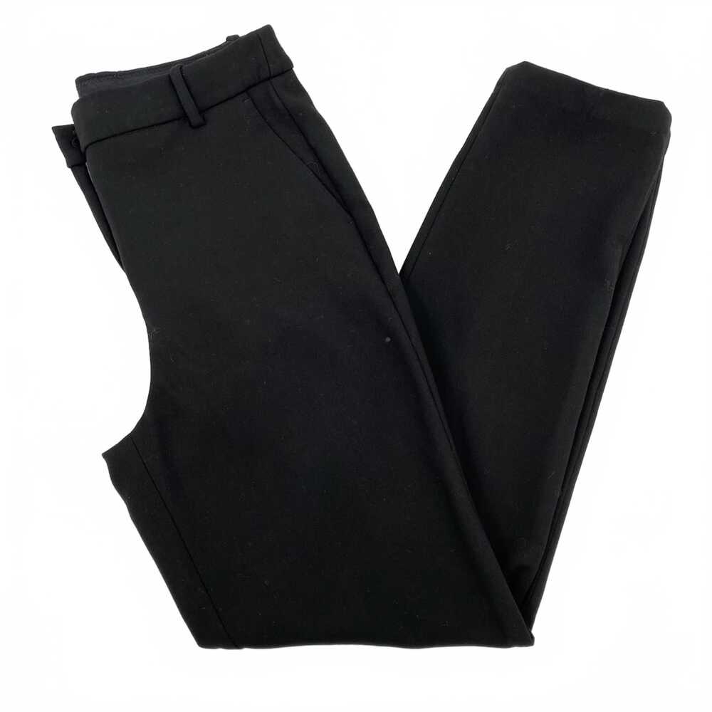 J. Crew Black High-Rise Cameron Dress Pants | Size 6 Tall